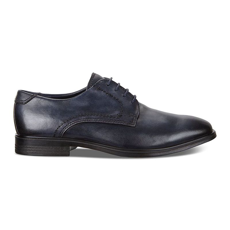Ecco Shoes Price - Ecco Melbourne Mens Casual Shoe Blue